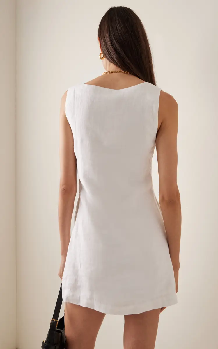 Posse Exclusive Alice Linen Mini Dress | Thumbnail 4 Posse Exclusive Alice Linen Mini Dress | Thumbnail 4