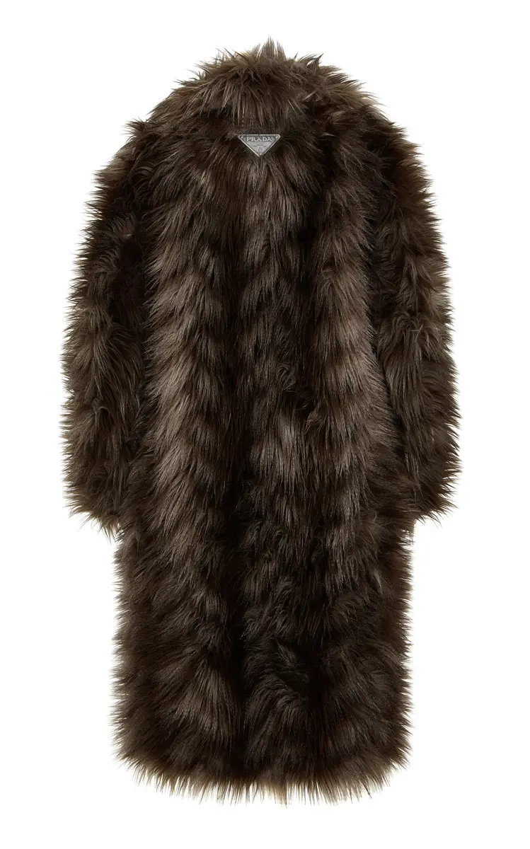 Prada Faux Fur Coat | Thumbnail 5 Prada Faux Fur Coat | Thumbnail 5