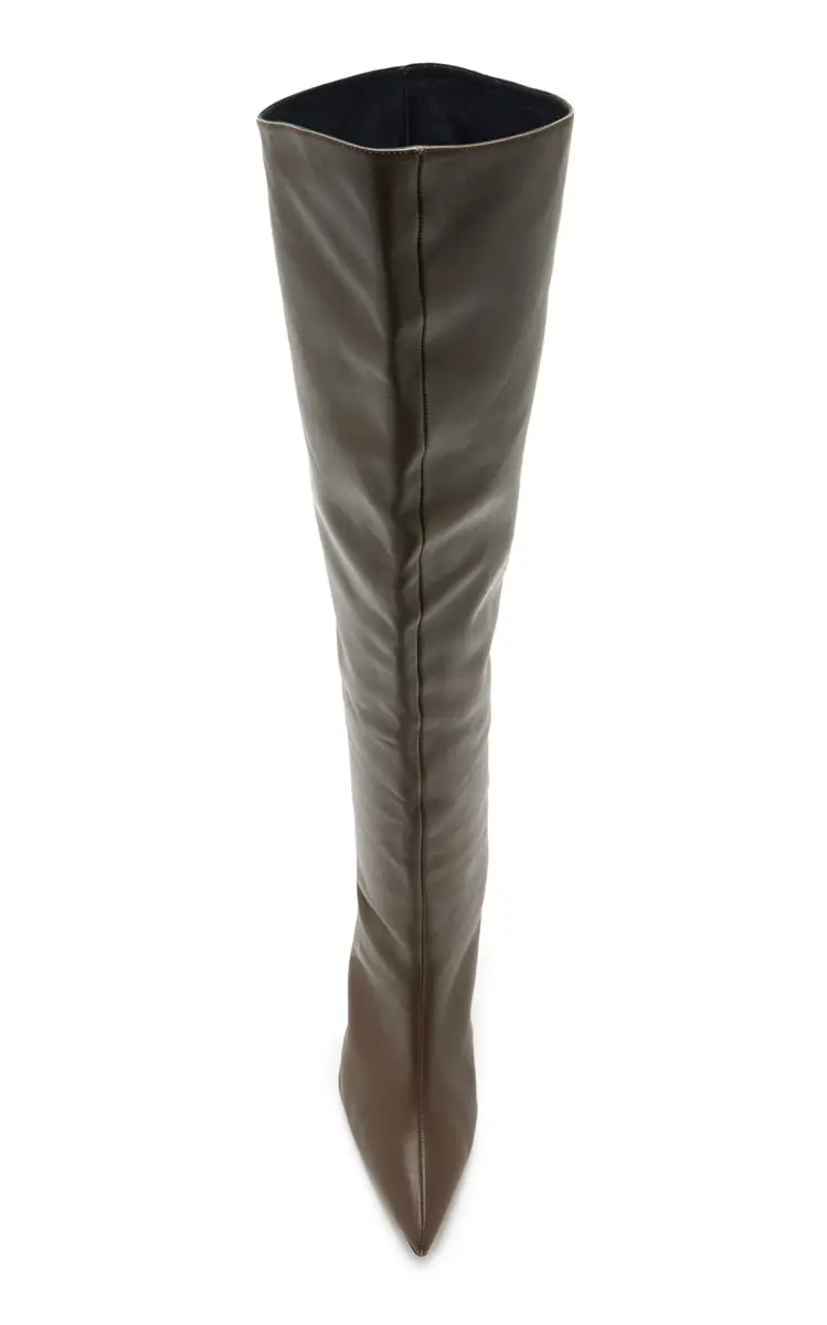 Staud Sebastian Leather Over-The-Knee Boots | Thumbnail 3 Staud Sebastian Leather Over-The-Knee Boots | Thumbnail 3