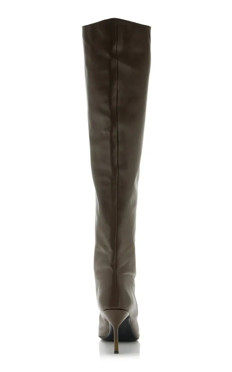 Staud Sebastian Leather Over-The-Knee Boots | Thumbnail 5 Staud Sebastian Leather Over-The-Knee Boots | Thumbnail 5