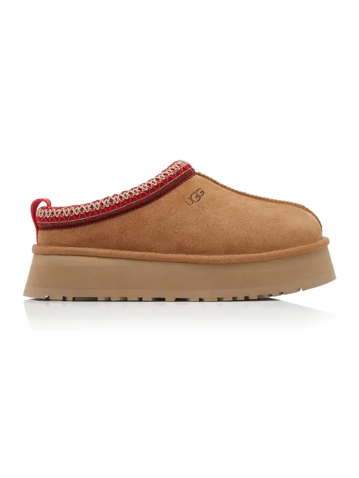 Taz Sheepskin Platform Slippers Taz Sheepskin Platform Slippers