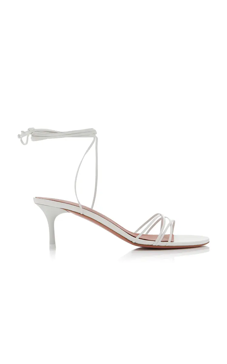 Amina Muaddi Lori Lace-Up Leather Sandals | Thumbnail 7 Amina Muaddi Lori Lace-Up Leather Sandals | Thumbnail 7