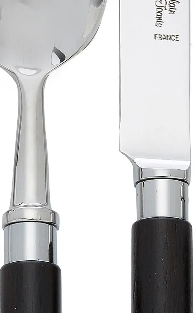 Alain Saint-Joanis Carla Stainless Steel and Ebony Silverware Set | Thumbnail 3 Alain Saint-Joanis Carla Stainless Steel and Ebony Silverware Set | Thumbnail 3