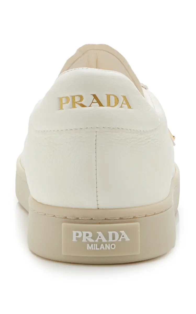 Prada Lane Low Top Leather Sneakers | Thumbnail 5