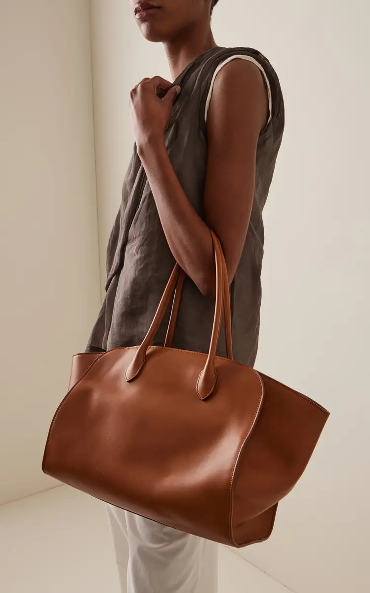 The Row Marlo 14 Leather Tote Bag | Thumbnail 9 The Row Marlo 14 Leather Tote Bag | Thumbnail 9