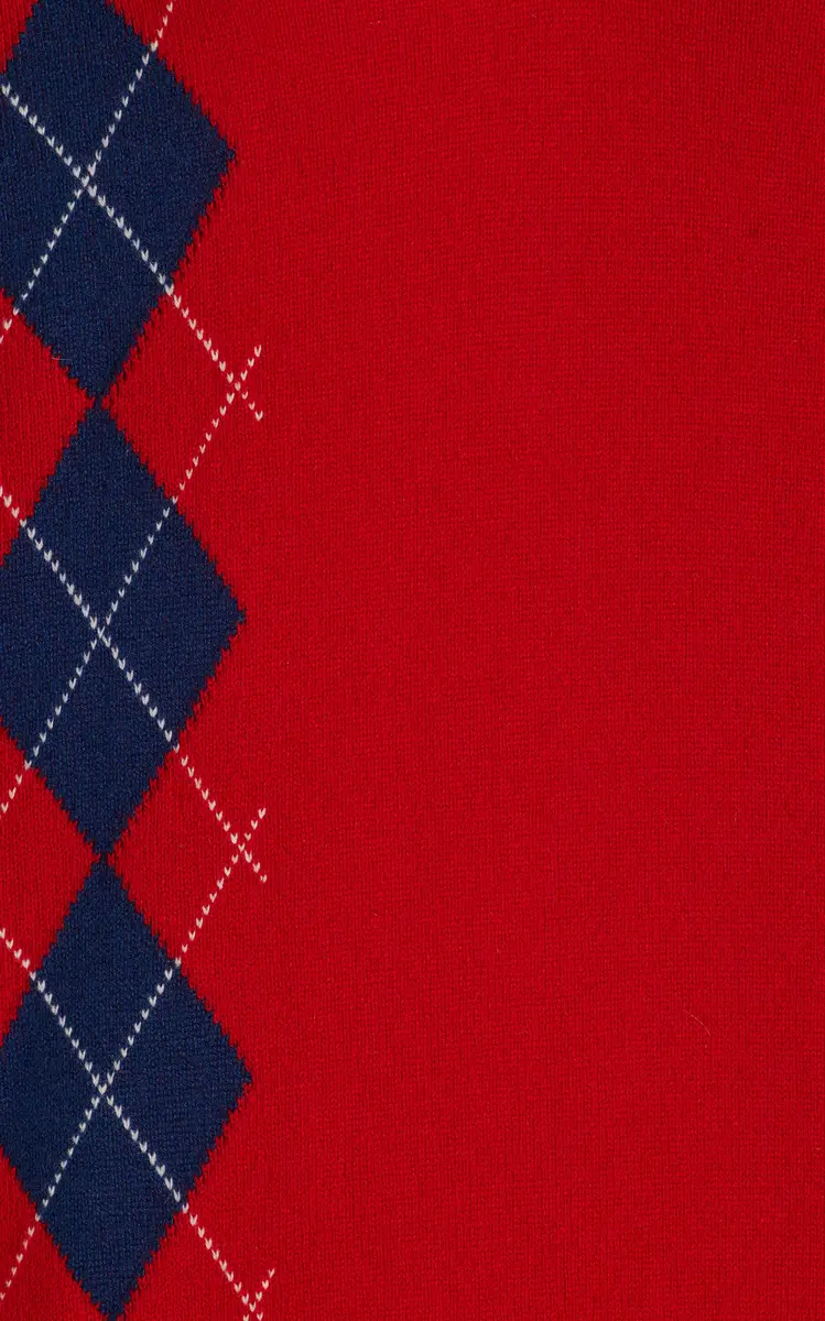 Miu Miu Argyle Cashmere Sweater | Thumbnail 16 Miu Miu Argyle Cashmere Sweater | Thumbnail 16