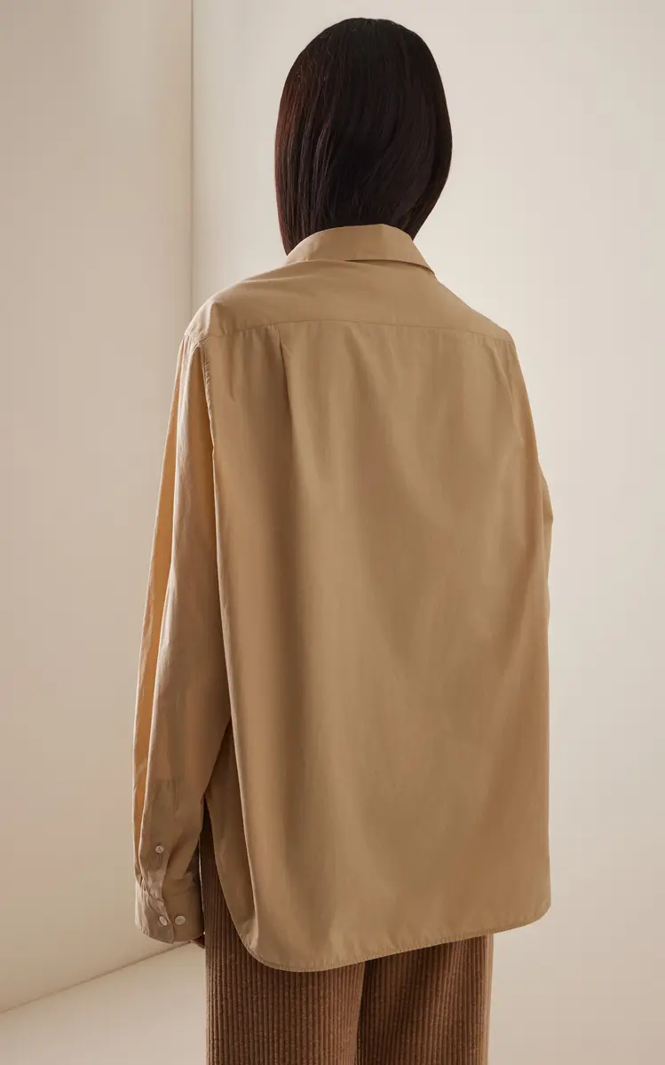 The Row Margan Cotton-Poplin Pullover Shirt | Thumbnail 5 The Row Margan Cotton-Poplin Pullover Shirt | Thumbnail 5