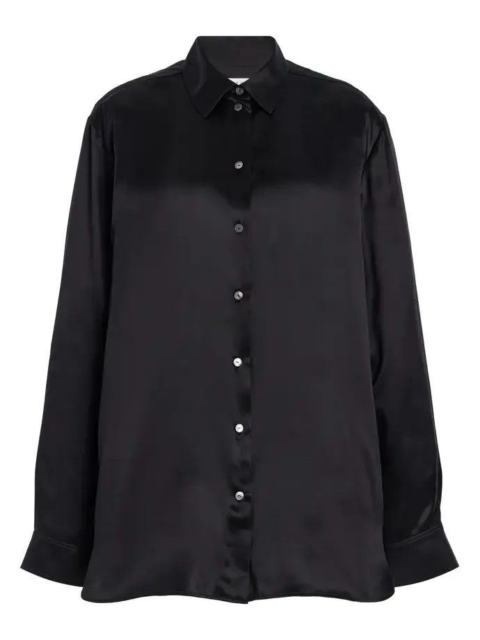 Sisilia Silk-Satin Shirt