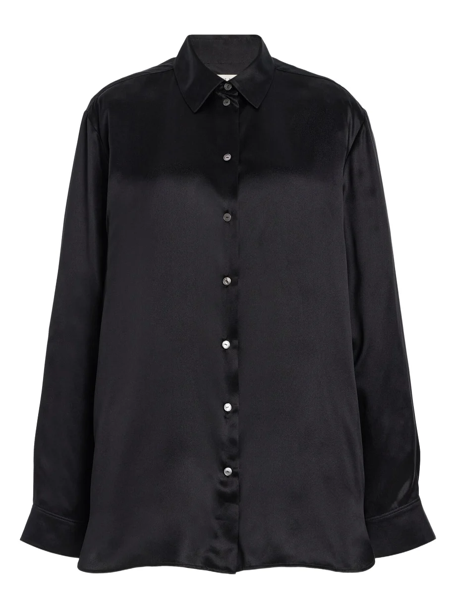 Sisilia Silk-Satin Shirt Sisilia Silk-Satin Shirt
