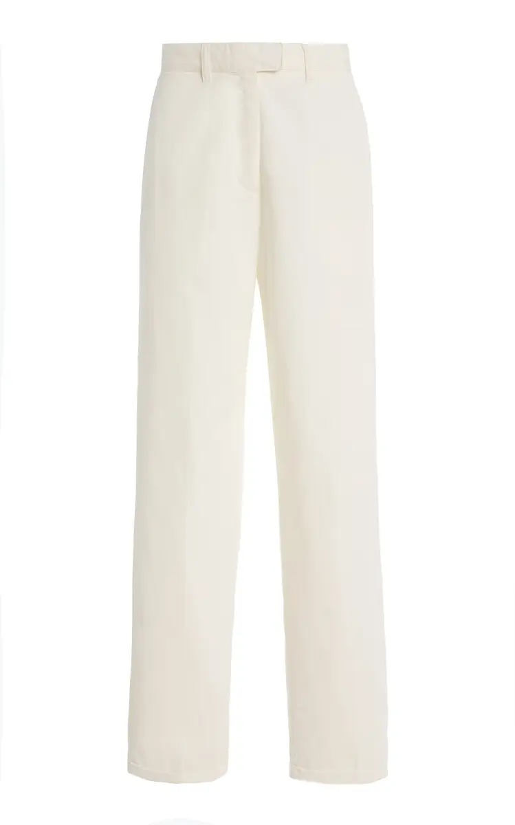 The Row Neriah Cotton-Blend Straight-Leg Pants | Thumbnail 6 The Row Neriah Cotton-Blend Straight-Leg Pants | Thumbnail 6