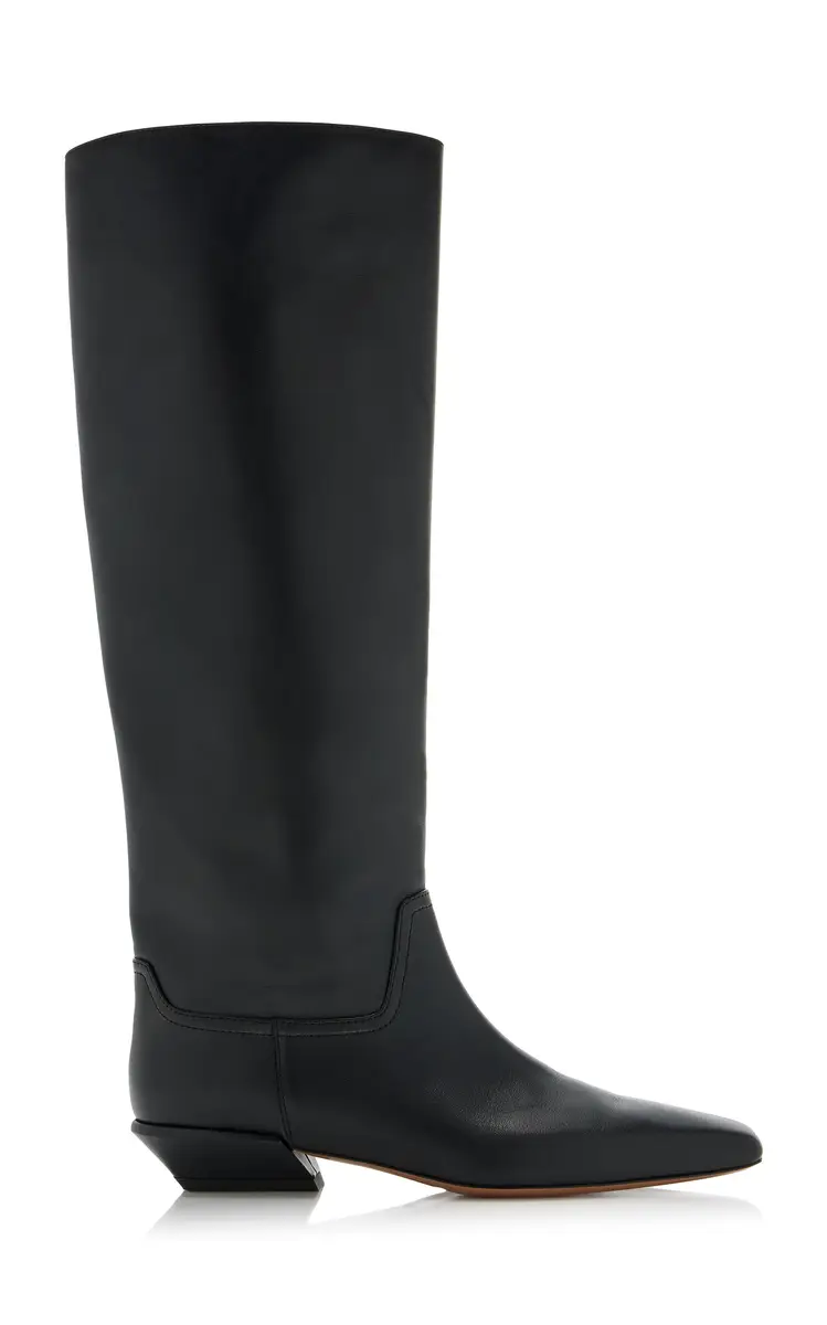 Paris Texas Bettina Leather Knee Boots | Image 1 Paris Texas Bettina Leather Knee Boots | Image 1