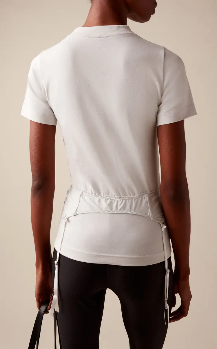 Balenciaga Lingerie Stretch-Jersey T-Shirt | Thumbnail 4 Balenciaga Lingerie Stretch-Jersey T-Shirt | Thumbnail 4