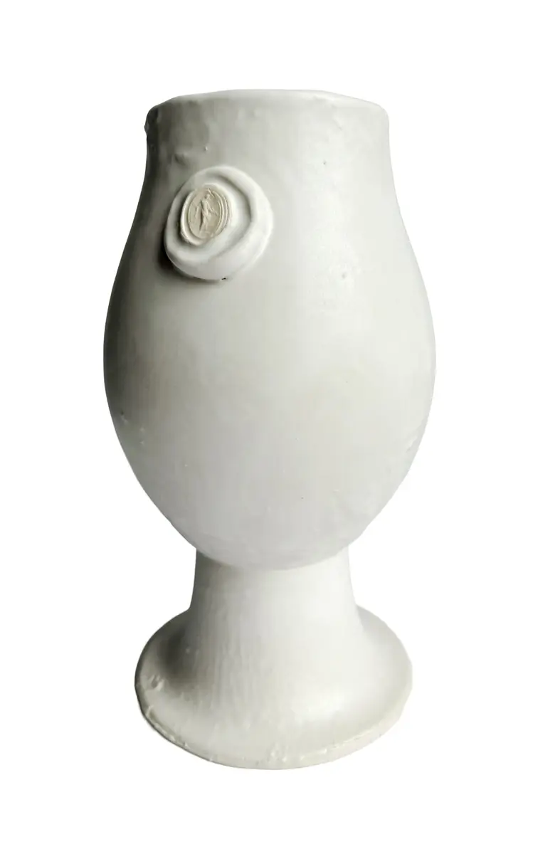 Jeanette Morrow Mallory Pedestal Vase - White | Thumbnail 15 Jeanette Morrow Mallory Pedestal Vase - White | Thumbnail 15