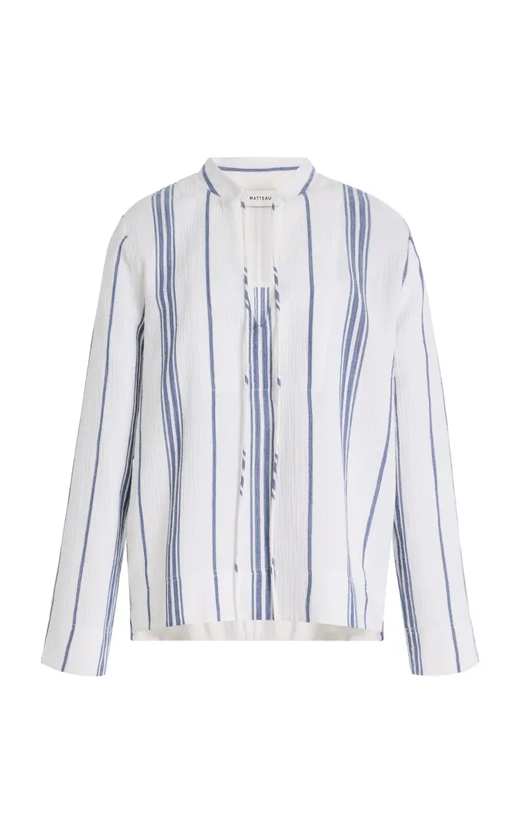 Matteau Fisherman Striped Cotton Top | Thumbnail 6