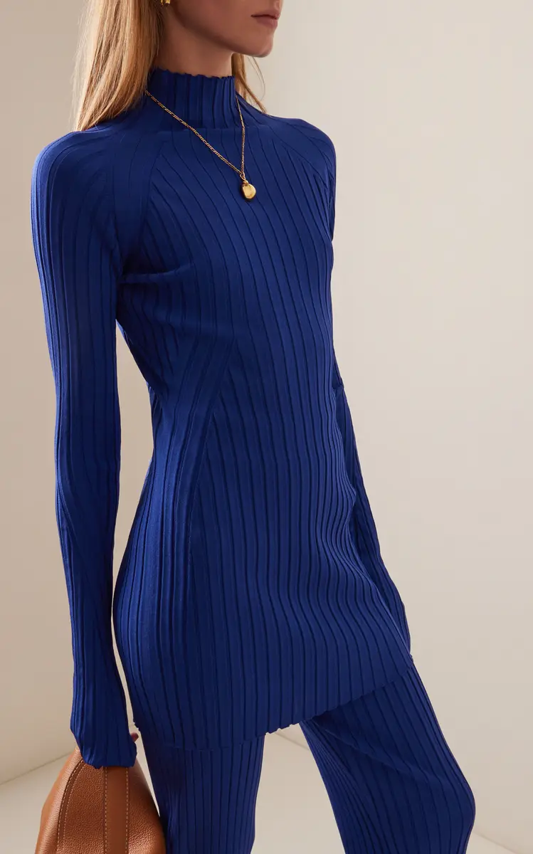 High Sport Kat Ribbed-Knit Turtleneck Top | Thumbnail 10