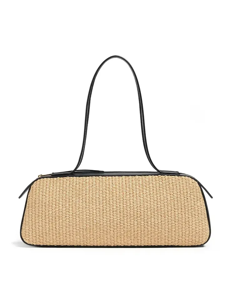 Simona Raffia Shoulder Bag Simona Raffia Shoulder Bag
