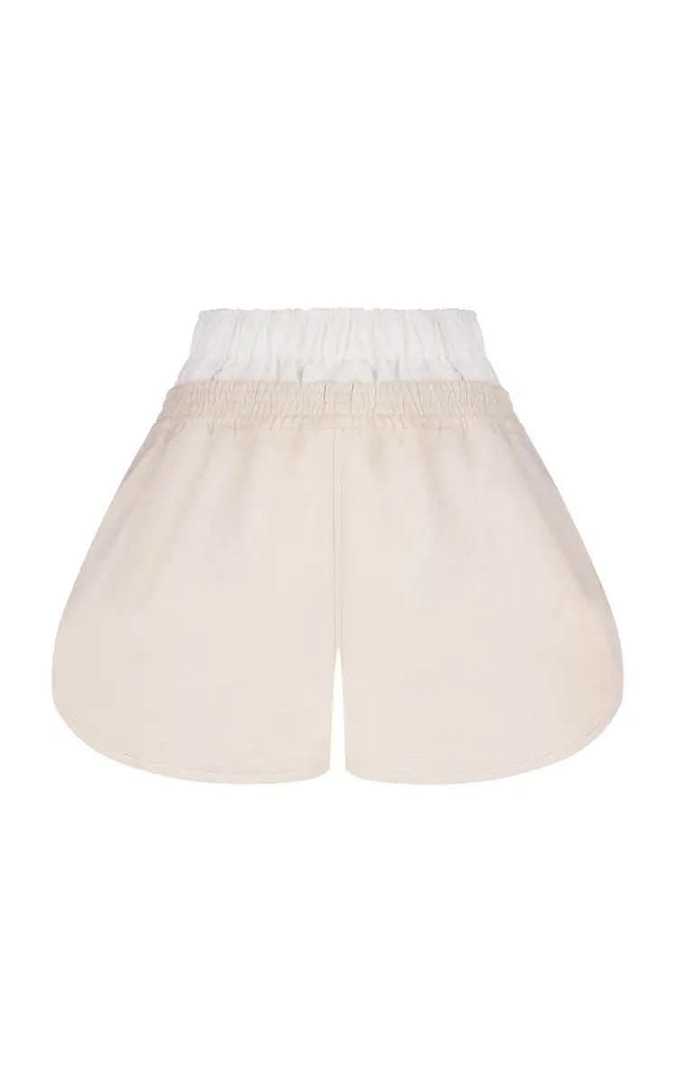 TG Botanical Harper Shirred Cotton-Blend Shorts | Thumbnail 13