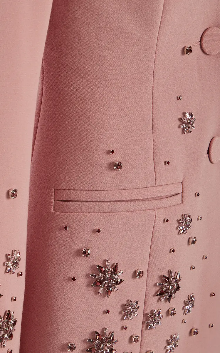 Huishan Zhang Justine Crystal-Embellished Suiting Blazer | Thumbnail 5 Huishan Zhang Justine Crystal-Embellished Suiting Blazer | Thumbnail 5