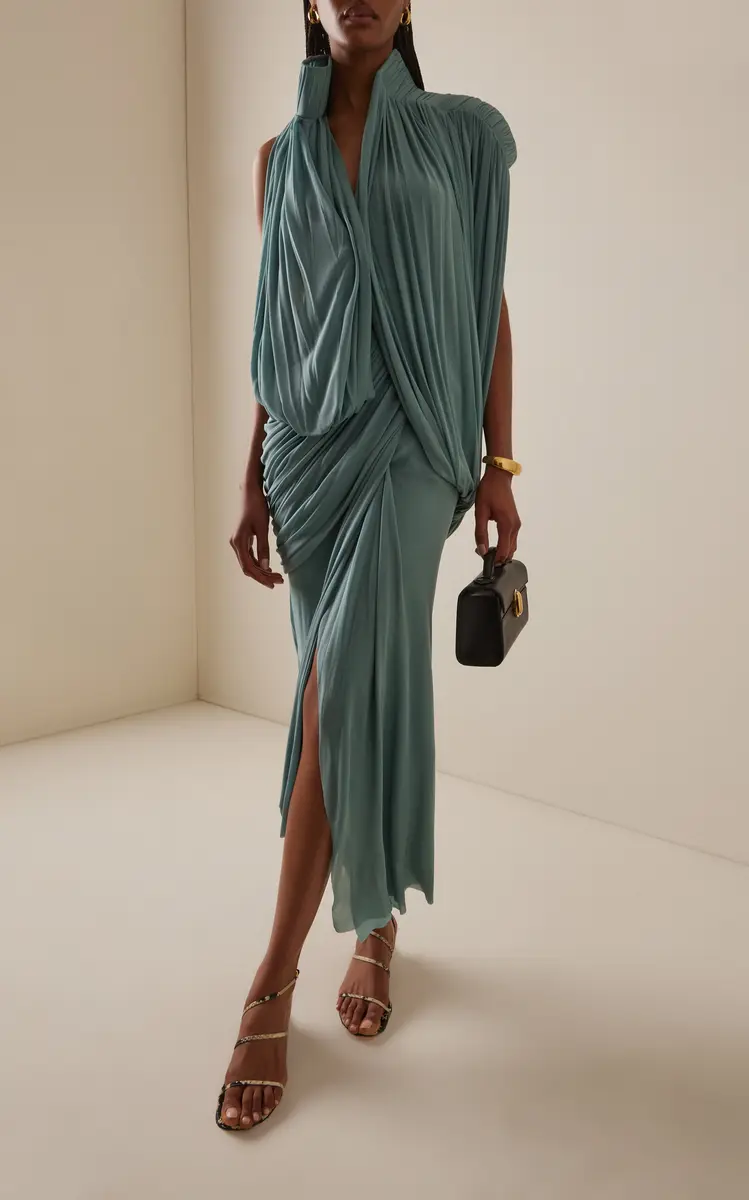 Maticevski Exclusive Savour Draped Chiffon Skirt | Thumbnail 2 Maticevski Exclusive Savour Draped Chiffon Skirt | Thumbnail 2