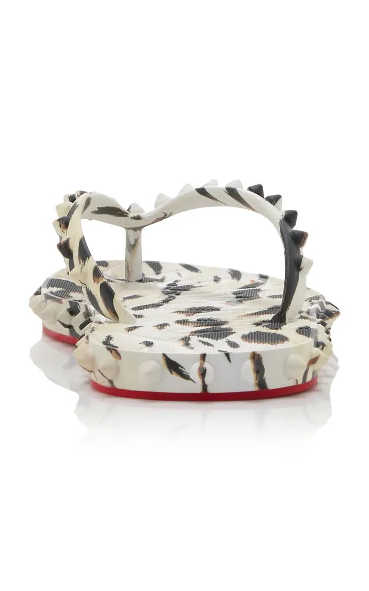 Christian Louboutin Super Loubi Studded Rubber Flip Flop Sandals | Thumbnail 6 Christian Louboutin Super Loubi Studded Rubber Flip Flop Sandals | Thumbnail 6