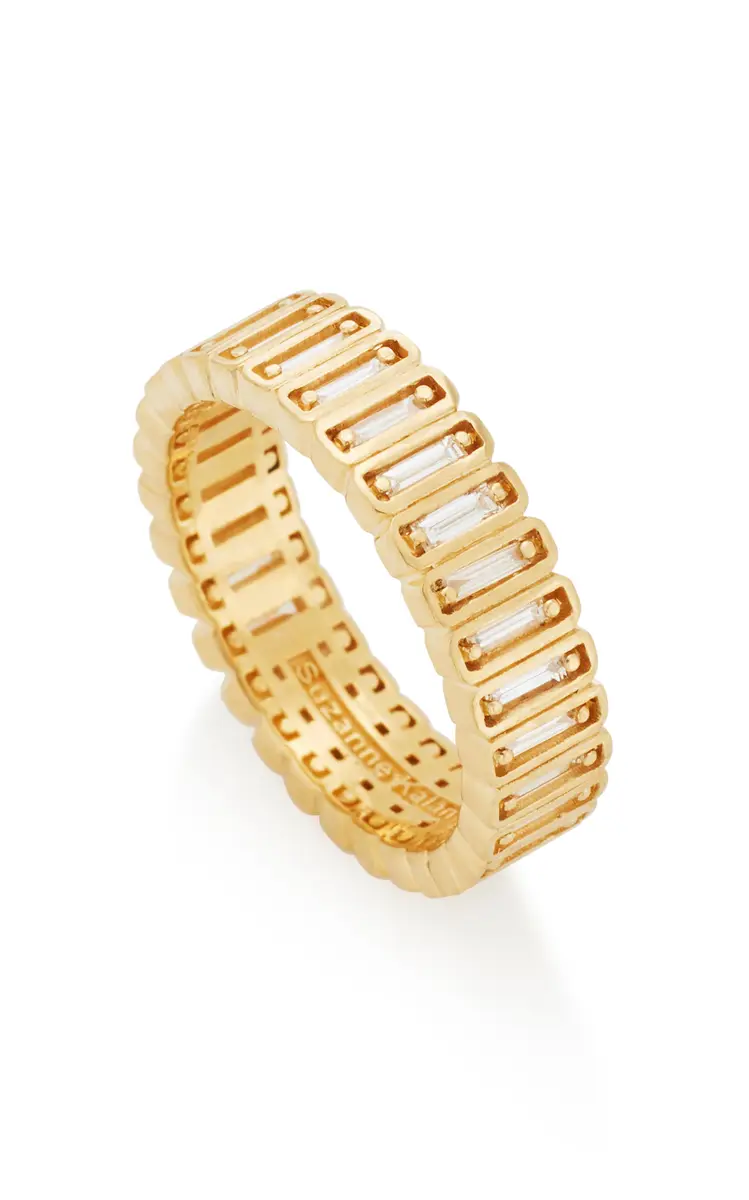 Suzanne Kalan Inlay Collection 18K Yellow-Gold Eternity Band | Thumbnail 3 Suzanne Kalan Inlay Collection 18K Yellow-Gold Eternity Band | Thumbnail 3
