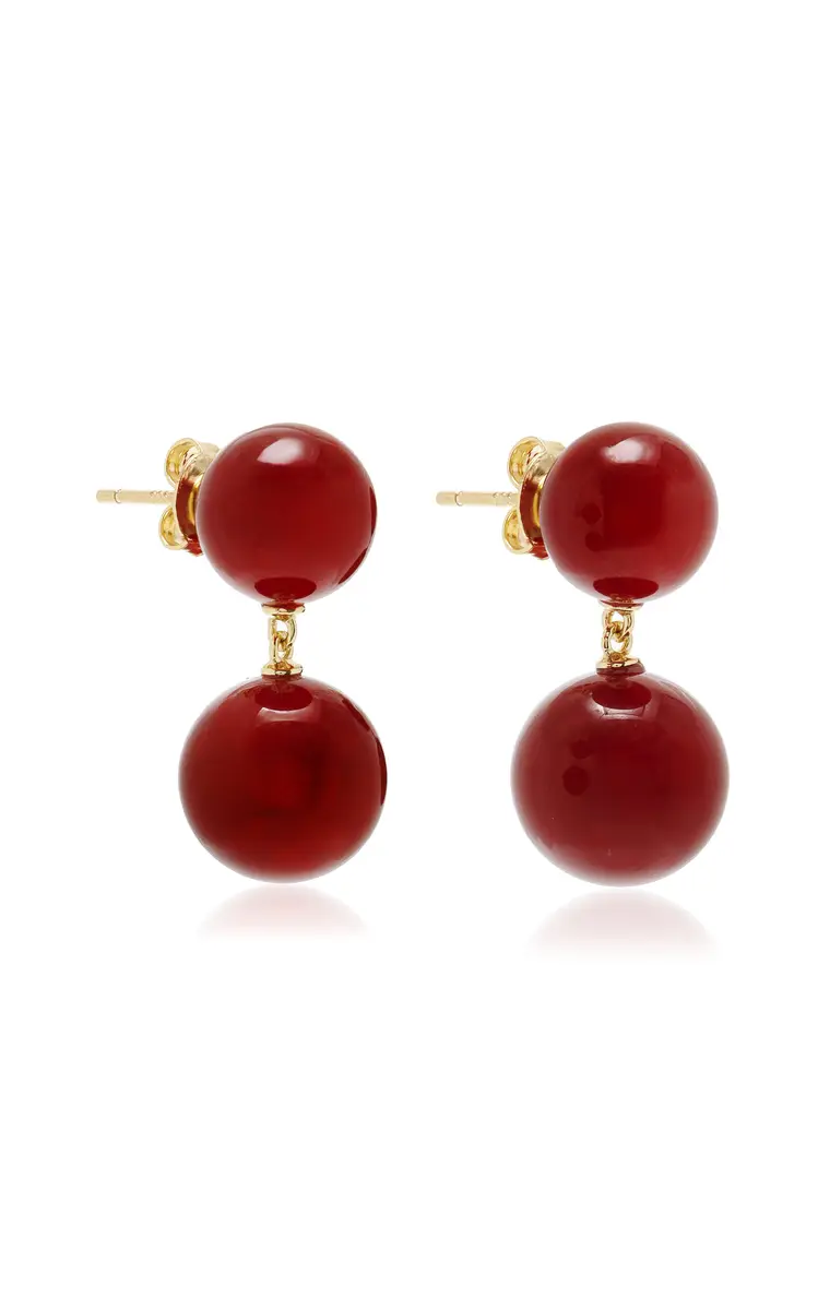 LIÉ STUDIO The Hannah Carnelian Earrings | Thumbnail 3 LIÉ STUDIO The Hannah Carnelian Earrings | Thumbnail 3