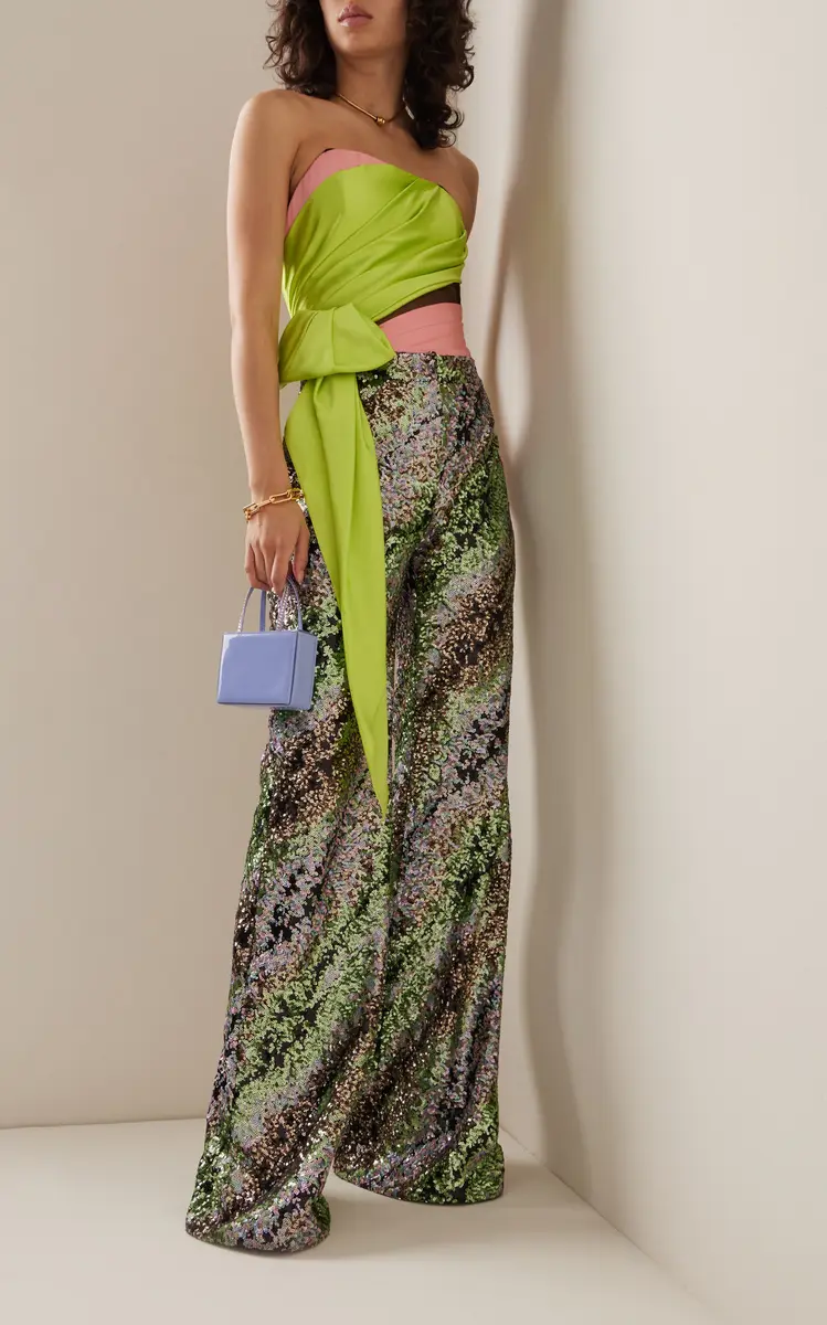 Halpern Draped Asymmetric Bustier Top | Thumbnail 3 Halpern Draped Asymmetric Bustier Top | Thumbnail 3