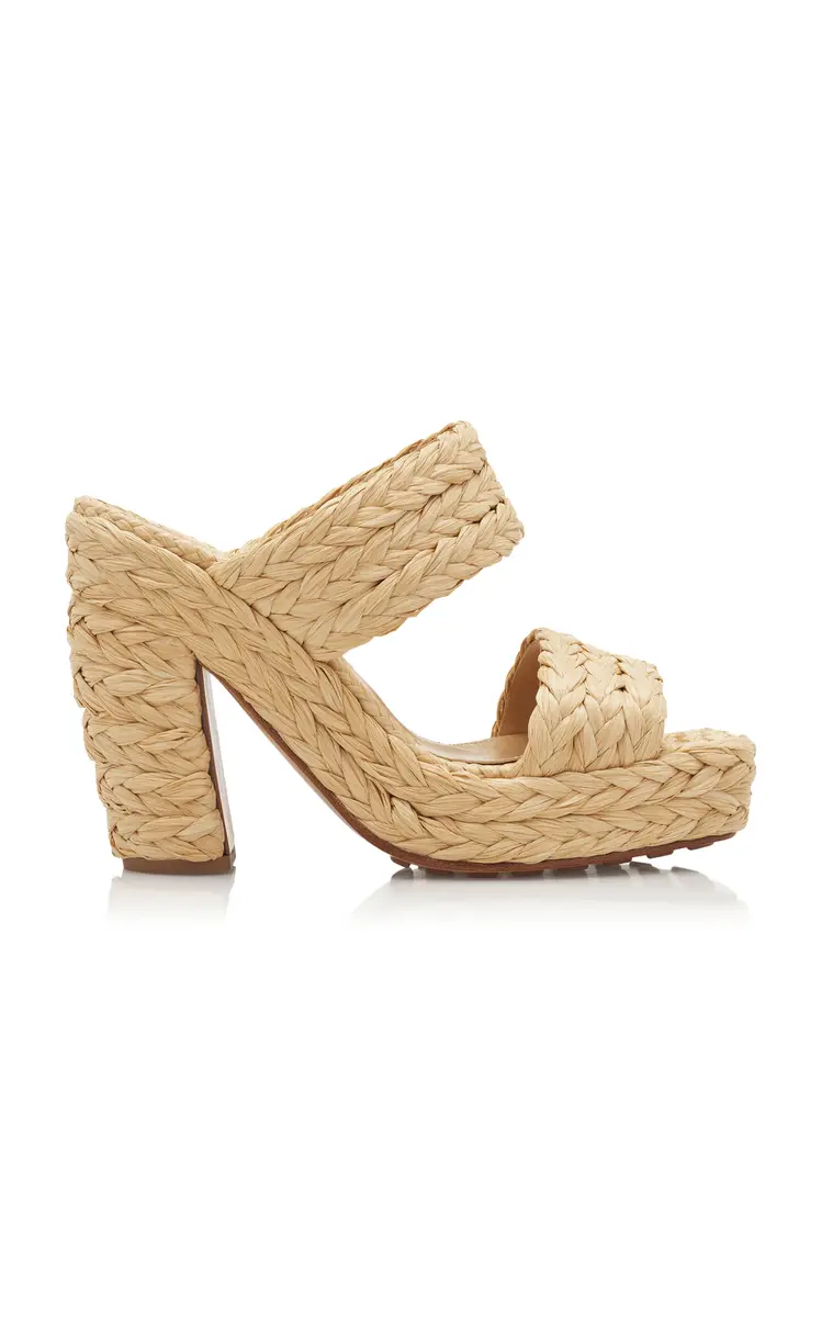 Bottega Veneta Trinity Raffia Sandals | Thumbnail 7 Bottega Veneta Trinity Raffia Sandals | Thumbnail 7