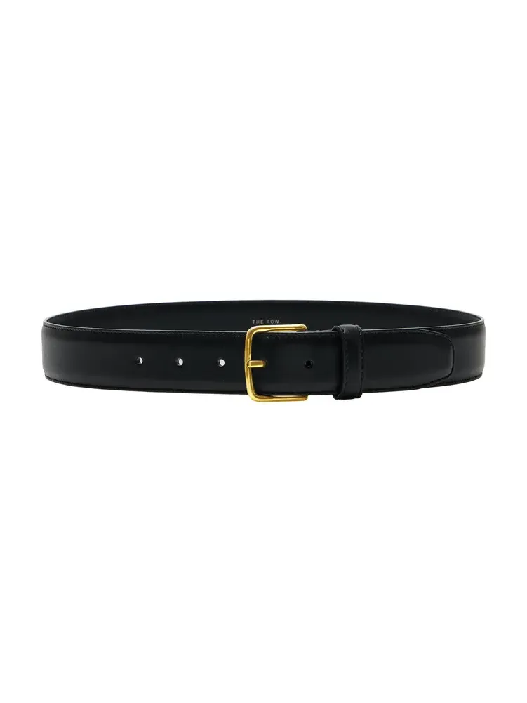 The Row Maxi Classic Leather Belt