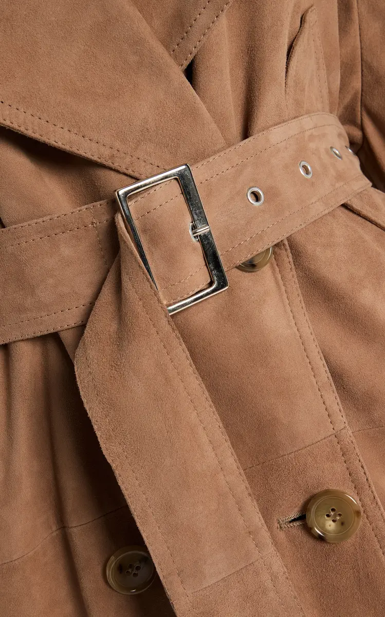 Niccolò Pasqualetti Cavo Suede Trench Coat | Thumbnail 5 Niccolò Pasqualetti Cavo Suede Trench Coat | Thumbnail 5