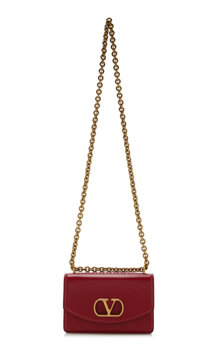 Valentino Garavani Vain Small Leather Shoulder Bag | Thumbnail 7 Valentino Garavani Vain Small Leather Shoulder Bag | Thumbnail 7