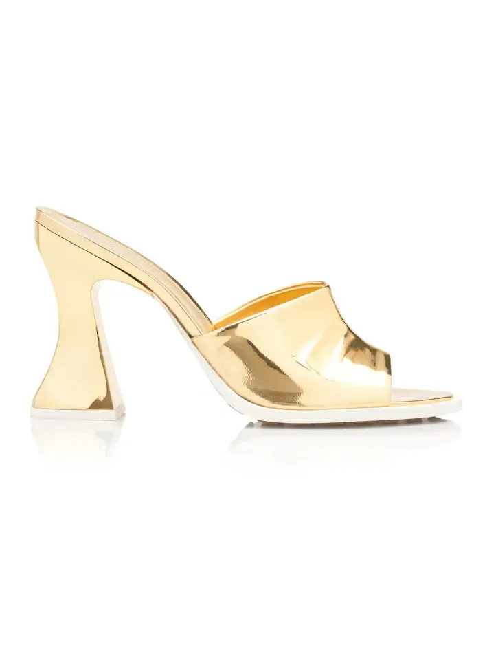 Cha-Cha Metallic Leather Sandals Cha-Cha Metallic Leather Sandals