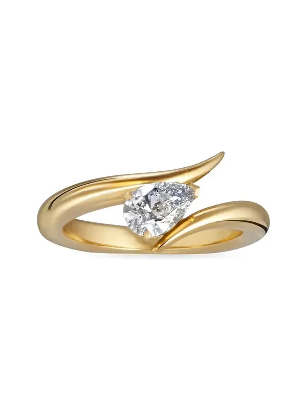 18k Recycled Yellow Gold Eboris Ring
