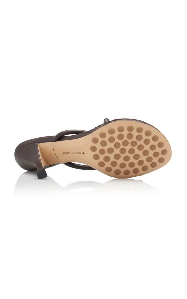 Bottega Veneta Blink Jute-Trimmed Leather Sandals | Thumbnail 6 Bottega Veneta Blink Jute-Trimmed Leather Sandals | Thumbnail 6