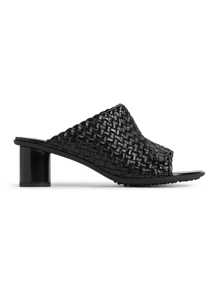 Atomic Intrecciato Vegan Leather Mules Atomic Intrecciato Vegan Leather Mules