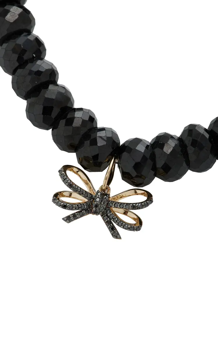 Sydney Evan Double Bow Diamond; Spinel Bracelet | Thumbnail 3
