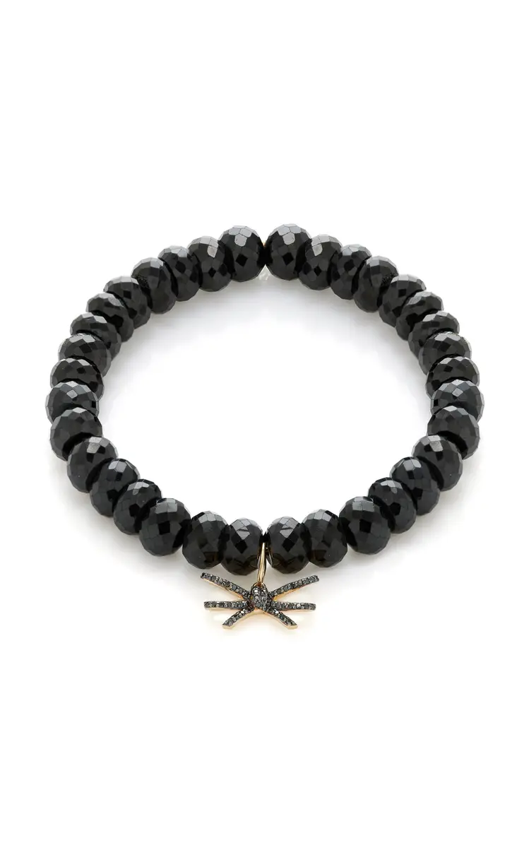 Sydney Evan Double Bow Diamond; Spinel Bracelet