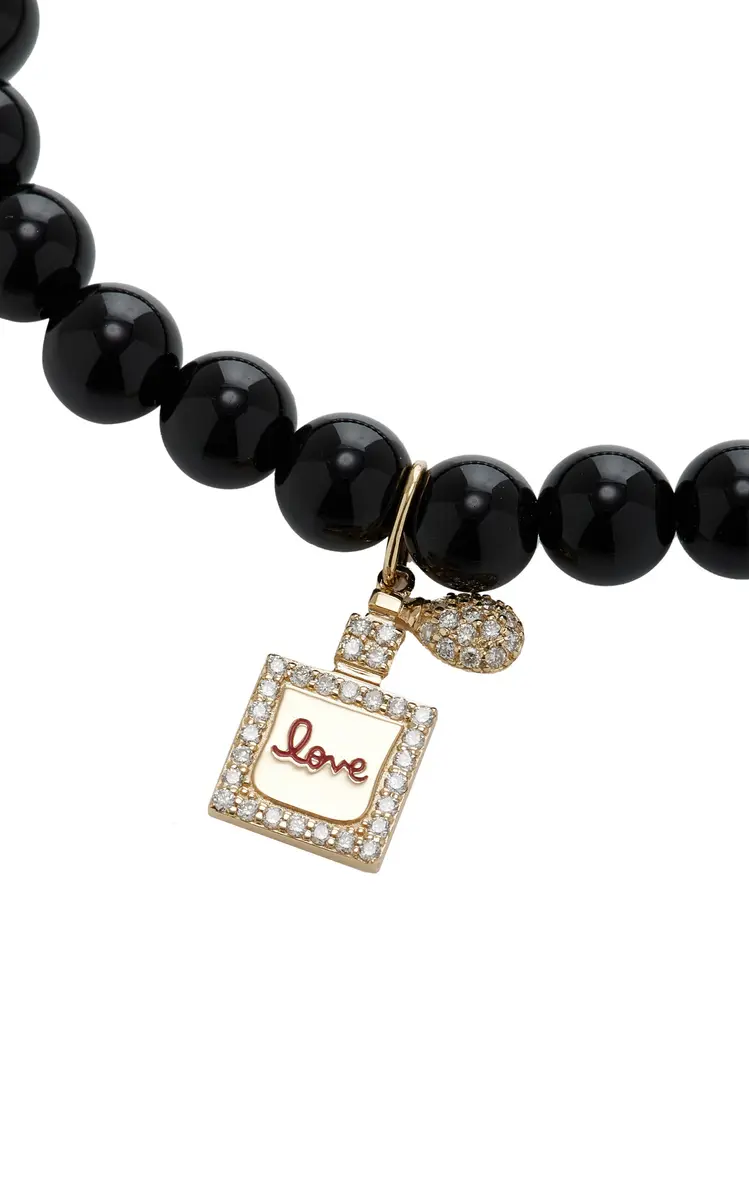 Sydney Evan Perfume Bottle 14K Yellow Gold Onyx Bracelet | Thumbnail 3 Sydney Evan Perfume Bottle 14K Yellow Gold Onyx Bracelet | Thumbnail 3