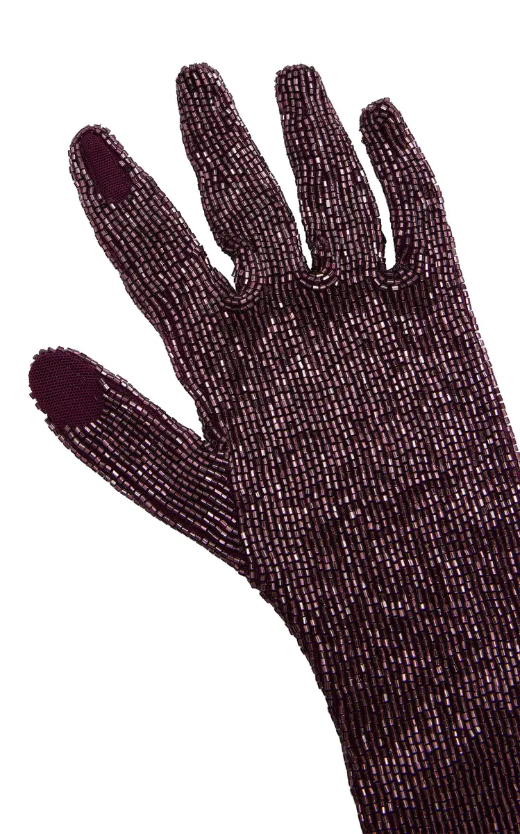 Wiederhoeft Opera Beaded Gloves | Thumbnail 3 Wiederhoeft Opera Beaded Gloves | Thumbnail 3