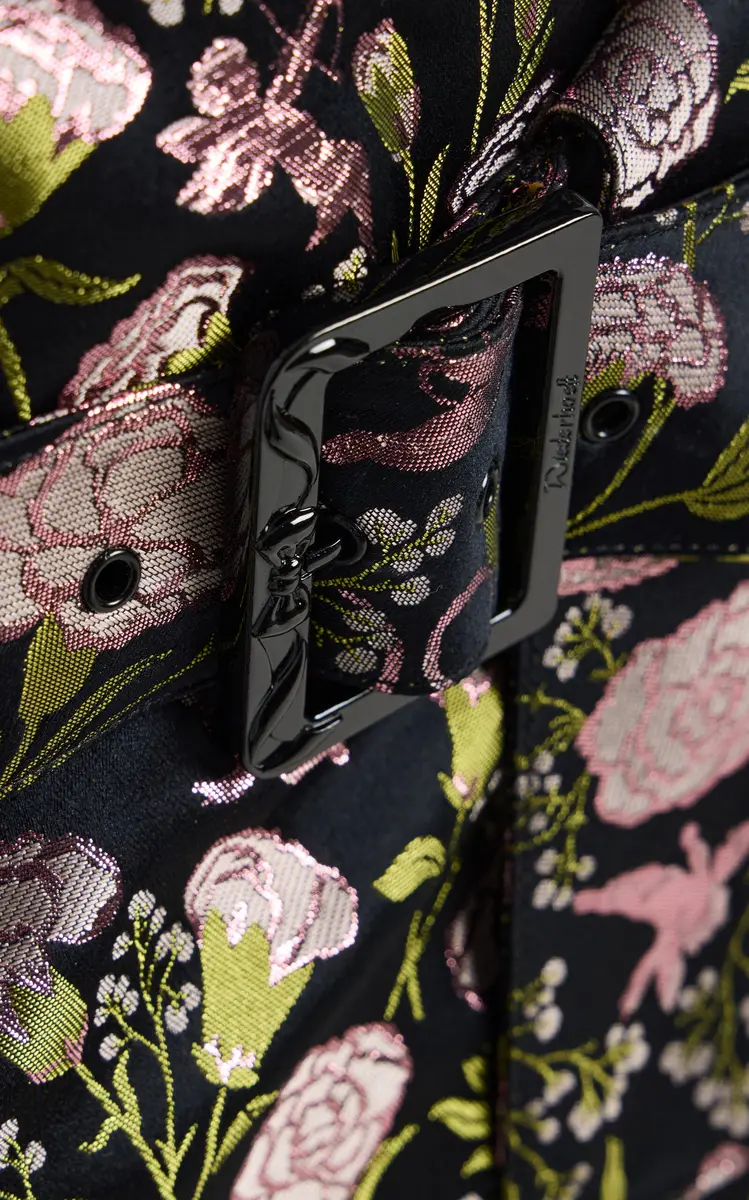 Wiederhoeft Julie Floral Jacquard Midi Dress - Multi | Thumbnail 9 Wiederhoeft Julie Floral Jacquard Midi Dress - Multi | Thumbnail 9