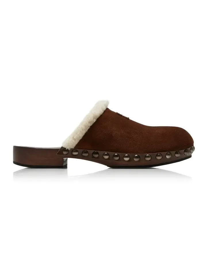 Shearling Clogs Shearling Clogs