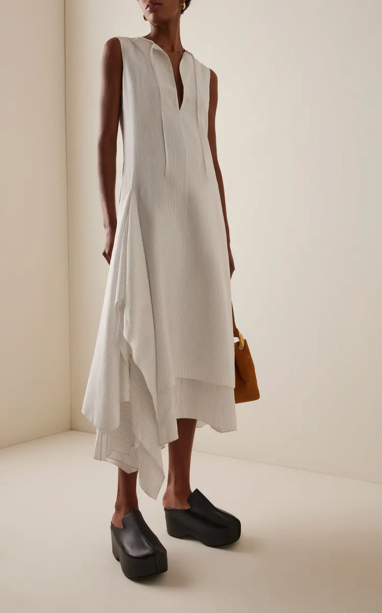 JW Anderson Layered Cotton Dress | Thumbnail 2