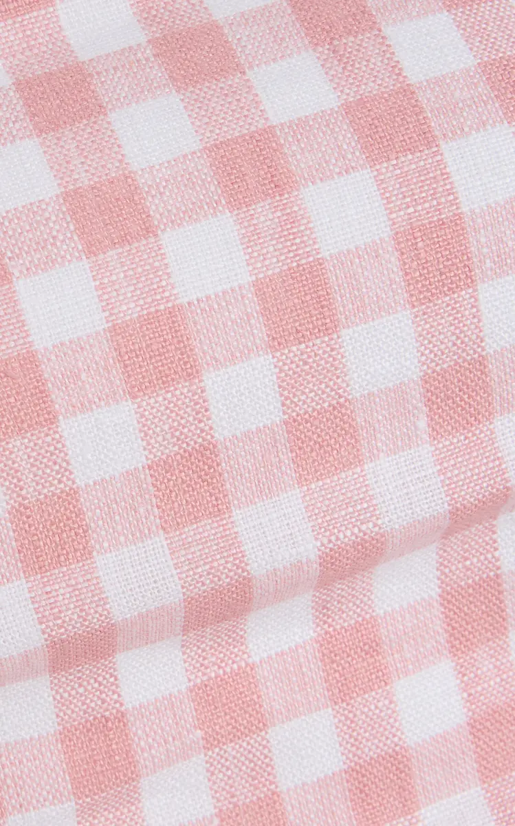 Posse Exclusive Riviera Paige Gingham Linen Crop Top | Thumbnail 6 Posse Exclusive Riviera Paige Gingham Linen Crop Top | Thumbnail 6