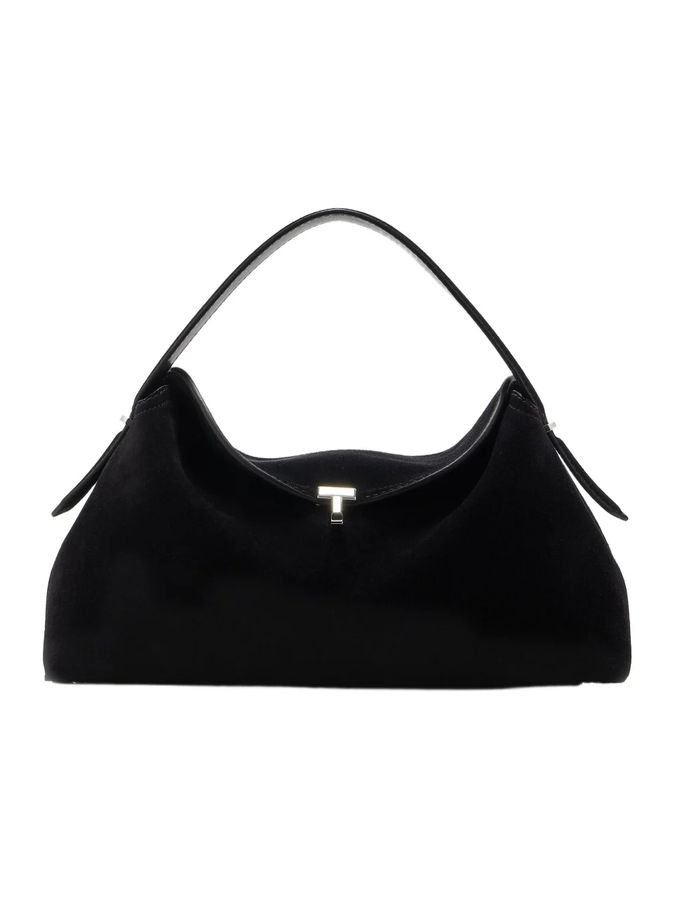 T-Lock Suede Top Handle Bag T-Lock Suede Top Handle Bag