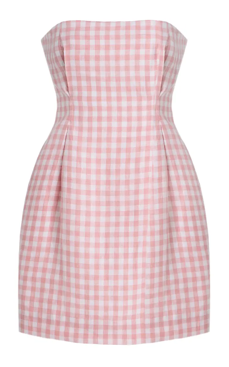 Posse Exclusive Riviera Rosaalie Strapless Cotton Mini Dress | Thumbnail 6 Posse Exclusive Riviera Rosaalie Strapless Cotton Mini Dress | Thumbnail 6