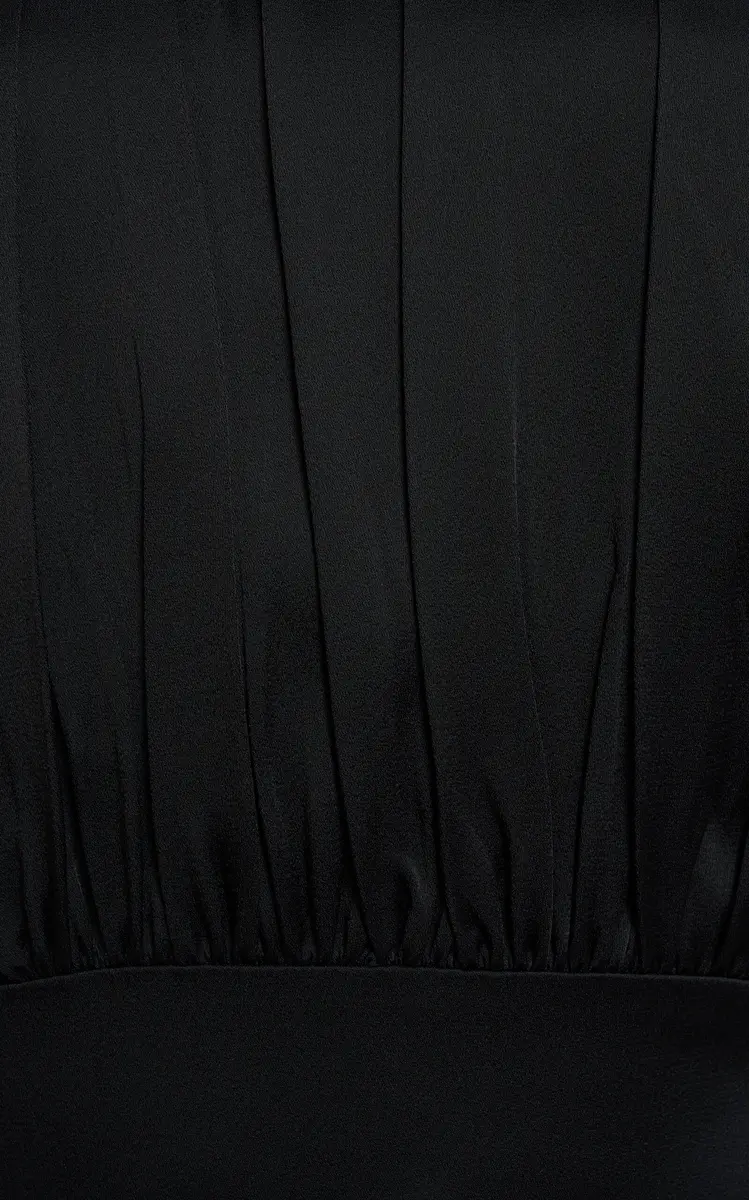 Jil Sander Ruched Satin Maxi Dress | Thumbnail 9 Jil Sander Ruched Satin Maxi Dress | Thumbnail 9