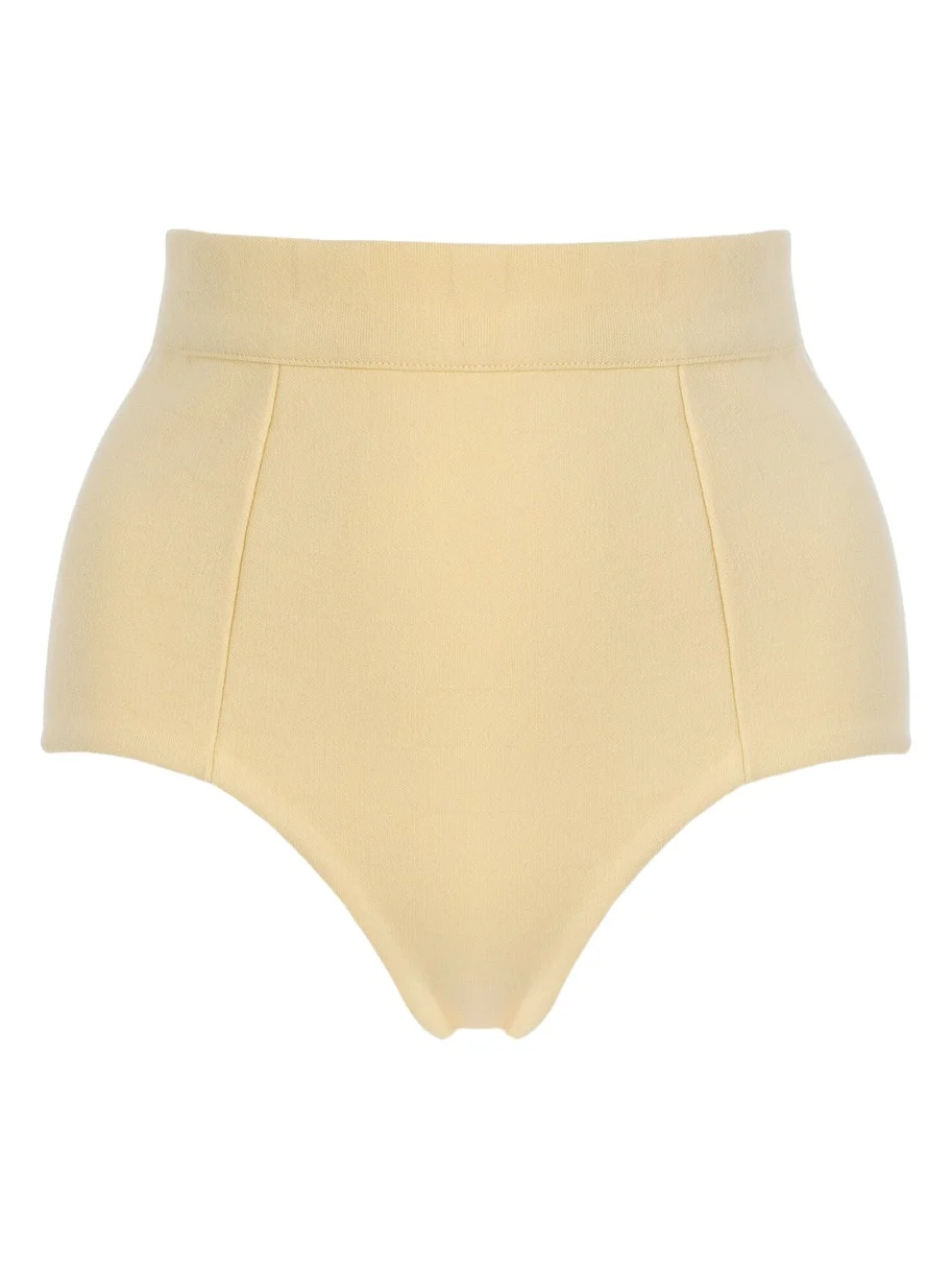 HIGH SPORT Knit Cotton-Blend Boy Shorts