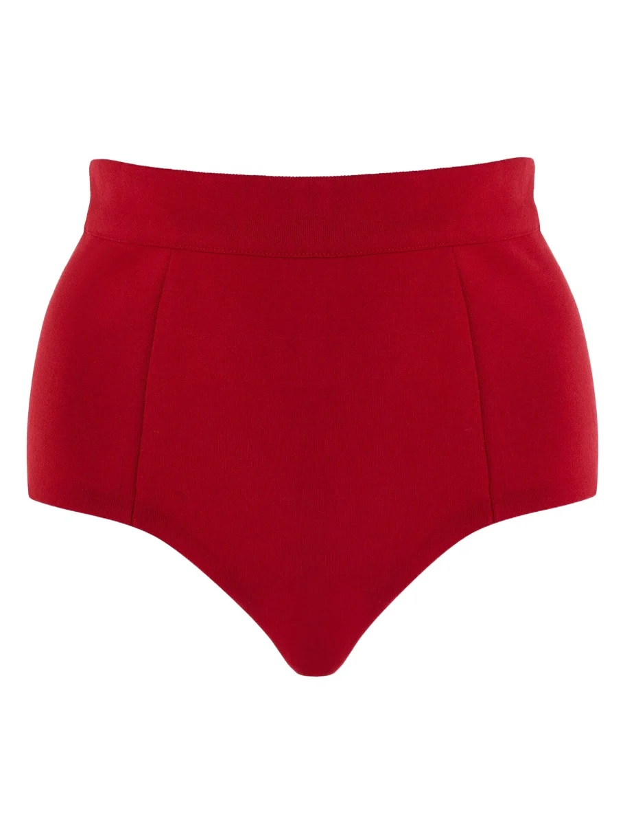 HIGH SPORT Knit Cotton-Blend Boy Shorts