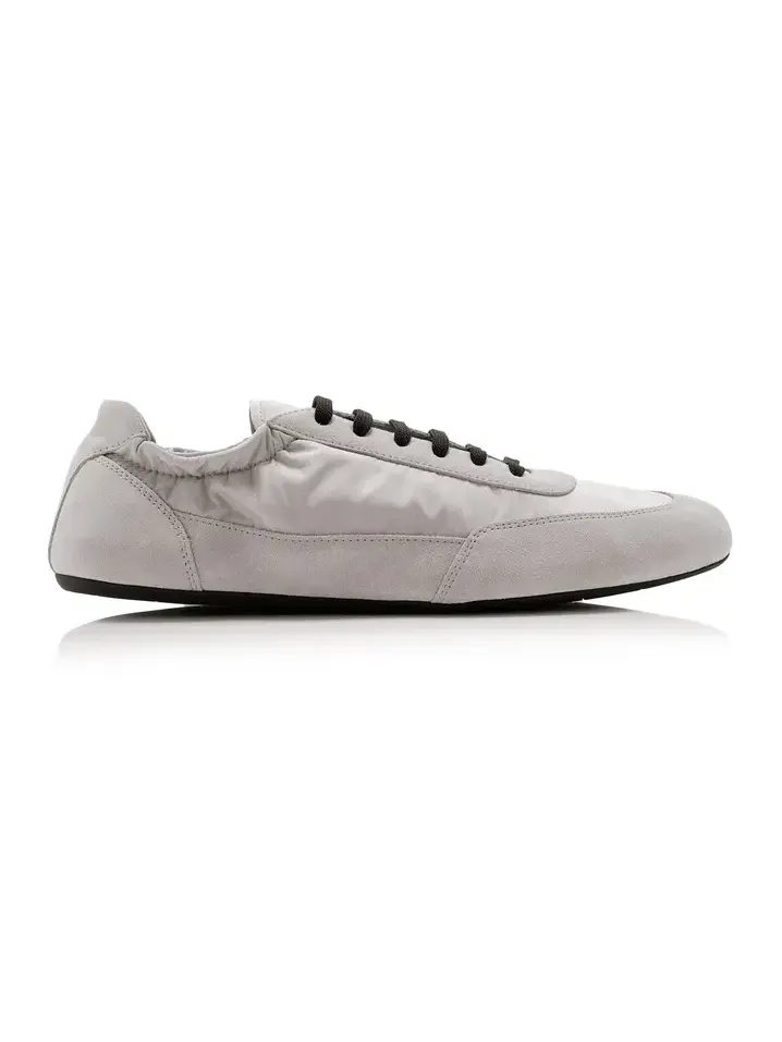 Collapse Suede-Trimmed Re-Nylon Sneakers