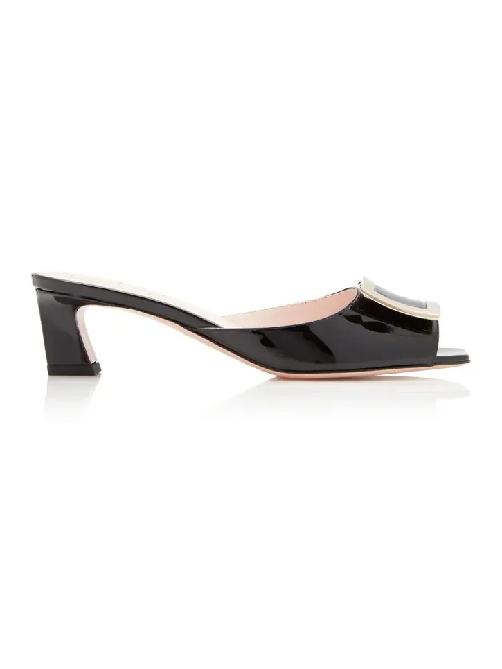 Trompette Patent Leather Mules Trompette Patent Leather Mules